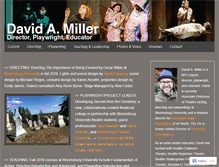 Tablet Screenshot of mrdavidamiller.com